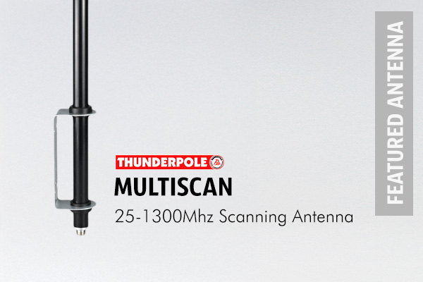 This compact wideband antenna is designed for exceptional performance, covering a broad frequency range from 251300 MHz.