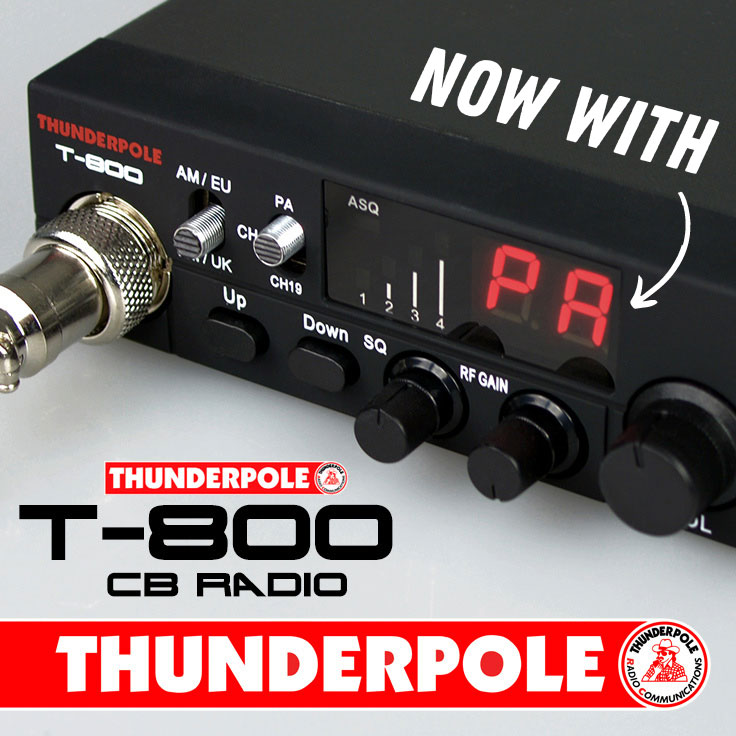 Thunderpole T-800, Mobile CB Radio