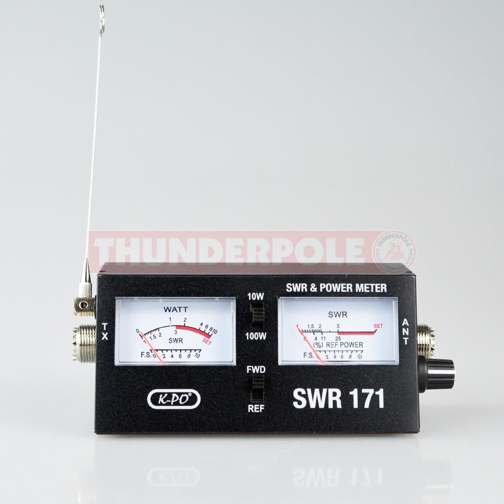 K-PO SWR 171 SWR / Power Meter | THUNDERPOLE