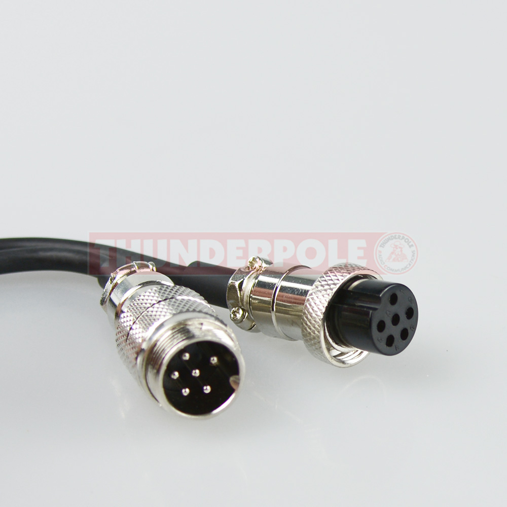 6 Pin Microphone Extension Lead | 2m