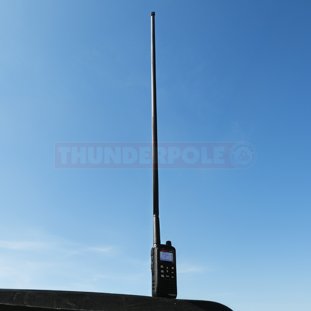 Thunderpole CB Radio Tactical Handheld Antenna (27 Mhz) | 108cm | BNC